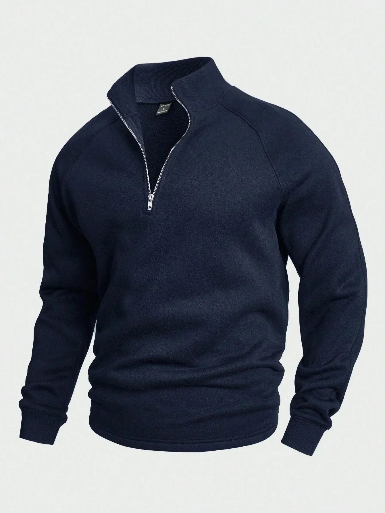 Antonio | Zip-up met halve rits