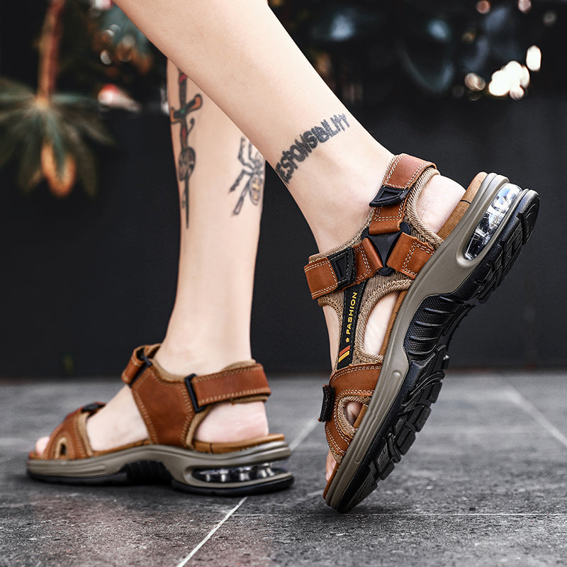 Breon - Elegante Leren Sandalen