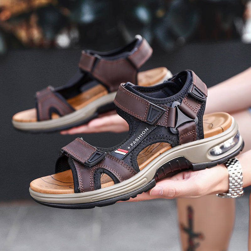 Breon - Elegante Leren Sandalen