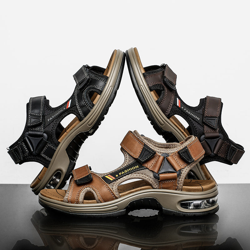 Breon - Elegante Leren Sandalen