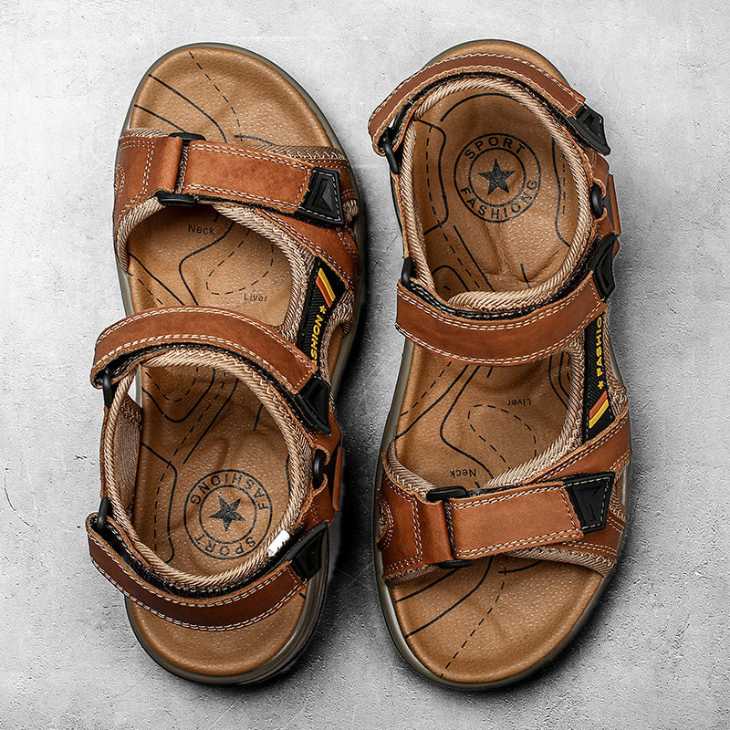 Breon - Elegante Leren Sandalen