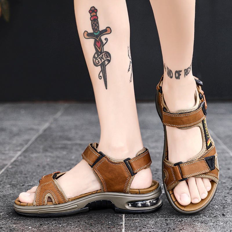 Breon - Elegante Leren Sandalen