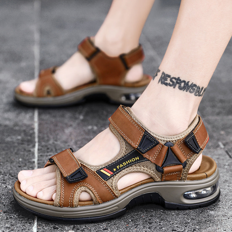 Breon - Elegante Leren Sandalen