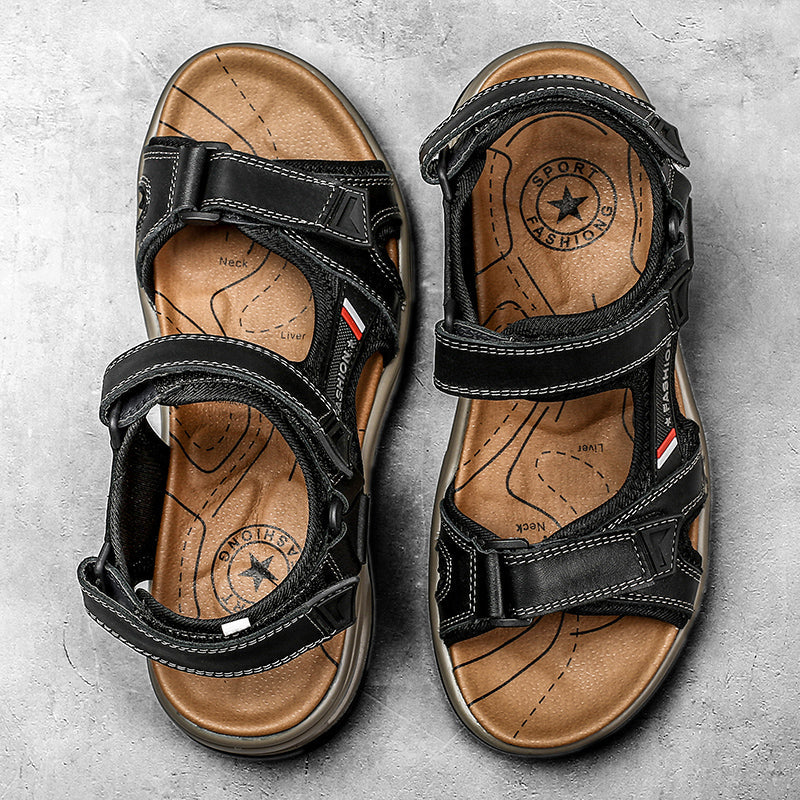 Breon - Elegante Leren Sandalen