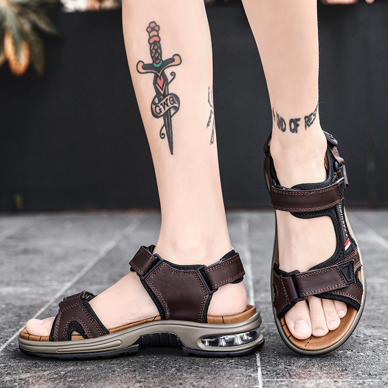Breon - Elegante Leren Sandalen