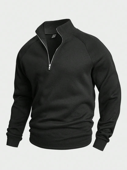 Antonio | Zip-up met halve rits