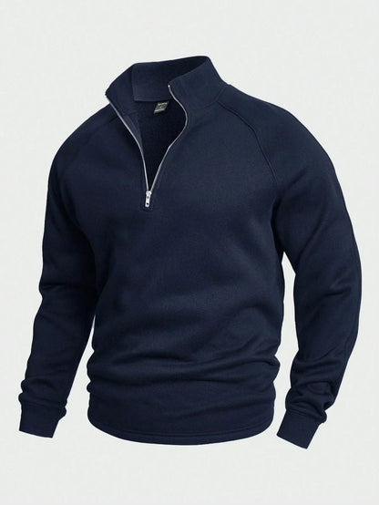 Antonio | Zip-up met halve rits