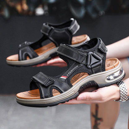 Breon - Elegante Leren Sandalen